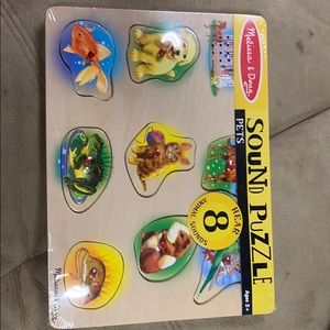 Melissa and Doug sound puzzle pets